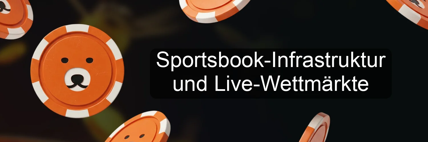 Sportsbook-Infrastruktur und Live-Wettmärkte Sportsbook-Infrastruktur und Live-Wettmärkte